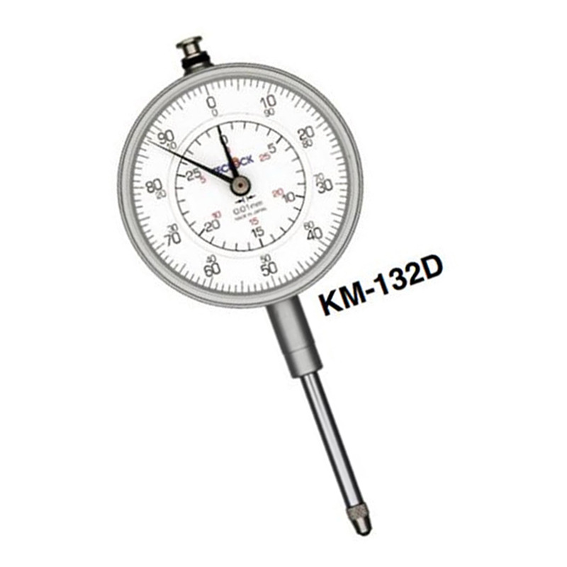 TECLOCK得樂百分表KM-132D刻度長(zhǎng)量程百分表得樂比測(cè)量表