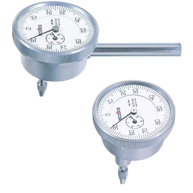 日本得樂TECLOCK背測(cè)式指示表百分表ST-305B